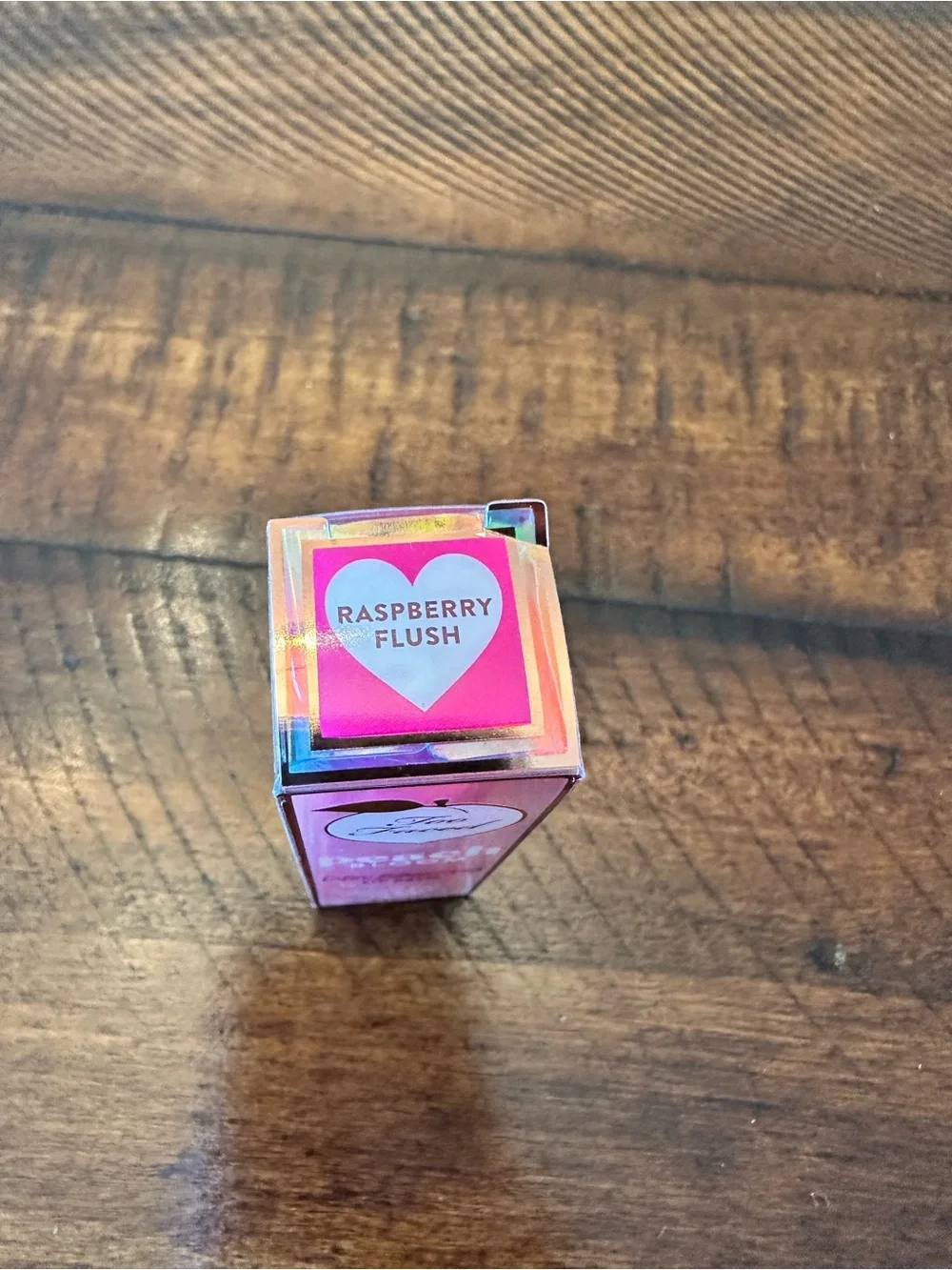 Too Faced Peach Bloom Color Blossoming Lip Balm — Raspberry Flush Pink